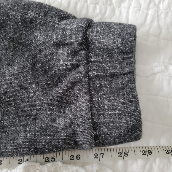 Adidas Terry Training Joggers Lightweight M Gray EUC Comfort Waistband - Picture 7 of 8